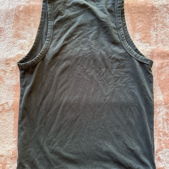 AMERICAN EAGLE set of 3 high neck tank tops green burgundy black - Picture 4 of 4
